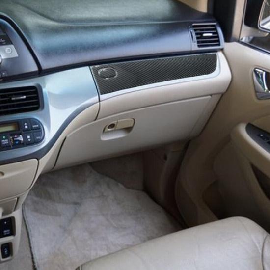 Накладка на панель приборов со стороны пассажира из углеродного волокна для Honda Odyssey