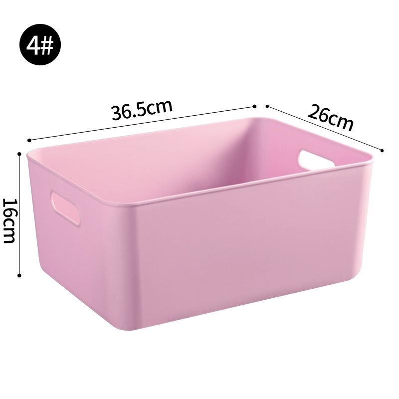 Пластиковый ящик для хранения игрушек, украшений, мелочей и одежды с розовой кружевной крышкой