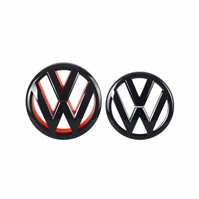 Для VOLKSWAGEN VW 137 мм ABS Значок Передней Решетки Радиатора Автомобиля и 110 мм Значок Крышки Багажника Для VW Volkswagen Golf 6 golf6 MK6 GTI 2010-201
