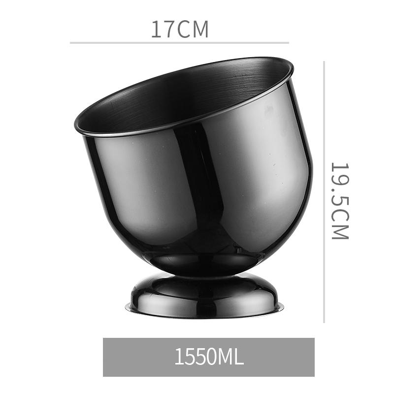 Шампанское, охлажденное вино, пиво, красное вино, куб, бар, КТВ, ведро с двумя ручками, золотое, золотое, толстое, с головой тигра, ведро для льда, шампанское