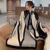 Autumn and Winter Imitation Cashmere Scarf Versatile Thickened Warm Women's Double-sided Dual-purpose Long Shawl