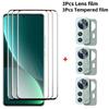 6 в 1 Закаленное стекло для Xiaomi 12 Pro 12X Защитное стекло для экрана Защитное стекло для объектива для Xiaomi 12 12X 12Pro Защитные пленки из закаленного стекла
