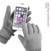 Full Finger Plush Gloves Windproof Thickened Thermal Glove Touch Screen Snow Gloves  Winter Warm