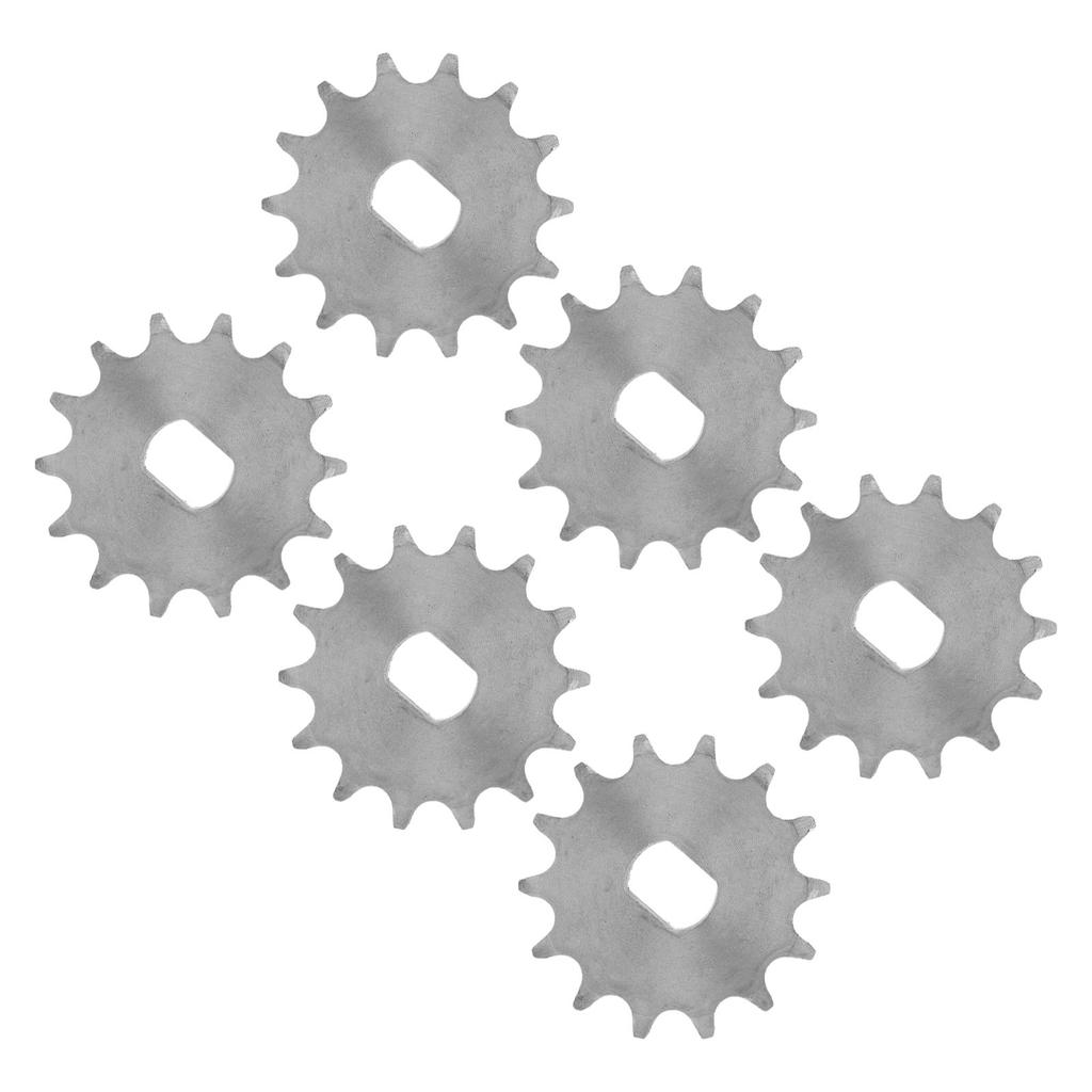 6 шт. Звездочка цепи Колесо Скорость велосипеда Редукторный двигатель Аксессуар Тип 420 14 зубьев Внутр. диам. 12x17 мм