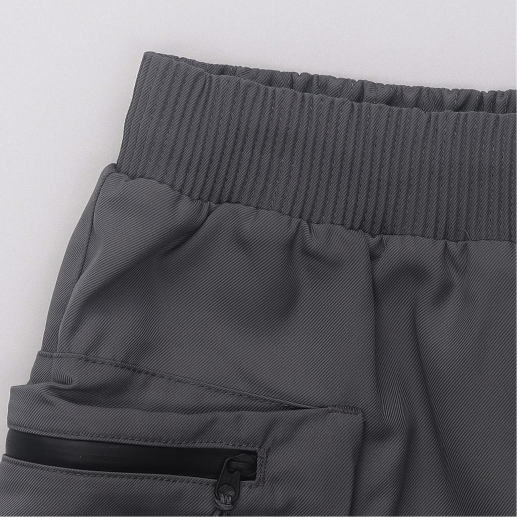 Nike Tech Pack Solid Color Elastic Waist Mid Rise Woven Casual Shorts Men Shorts Iron-Gray FB7529-068