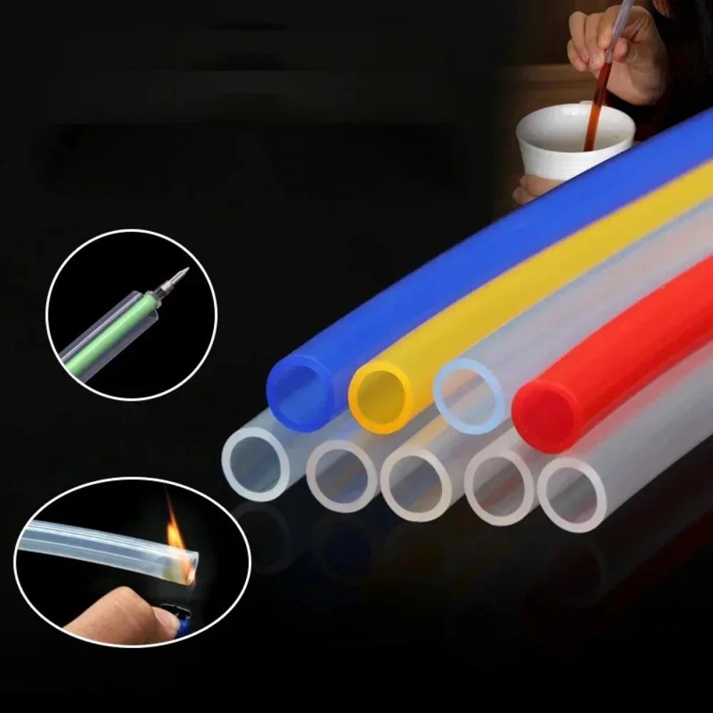 1/2/5 метров ID 1 2 3 4 5 6 7 8 9 10 мм силиконовая трубка гибкий резиновый шланг для пищевых напитков труба для подключения воды