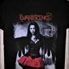 Evanescence Группа Черная Футболка Хлопок Унисекс