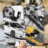 Крутые автомобильные узоры Модный JDM Мягкий чехол Capa для телефона Xiaomi Redmi Note 14 Pro Plus 5G 14 4G