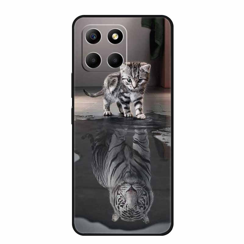 Чехол для Honor X7d 2025 X 7 d Популярный Черный Силиконовый Мягкий Задний Чехол для Honor X7d 4G 400 Smart Play 10T Чехол для Телефона