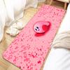 Game Pink Star K-Kirbys Door Mat Entrance Non-slip Doormat Washable Kitchen Carpet Living Room Hallway Rugs Bathroom Bath