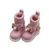 1 Pair Mini Obitsu 11 Doll Boots Golden Buttons 1/12 Bjd Doll Boots  Children