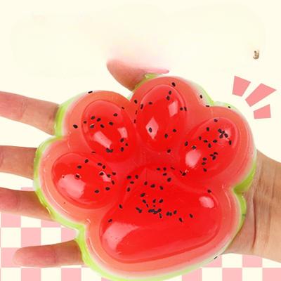 Милая плюшевая кошачья лапка, игрушка для забавного сжимания, супермягкая и липкая текстура, игрушка для снятия стресса