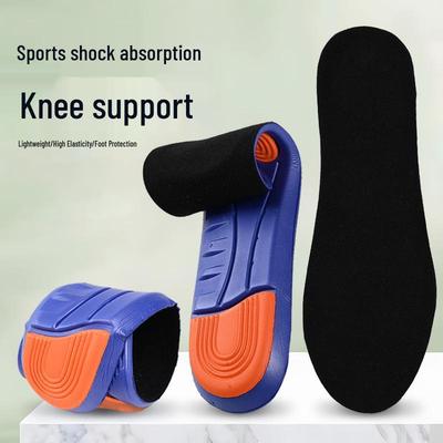 Мужская амортизирующая стелька из ЭВА с дышащей тканью для осенне-зимнего комфорта при военной подготовке и занятиях спортом.