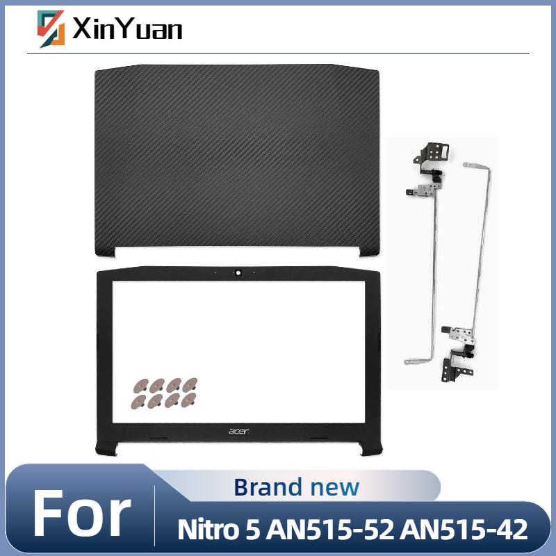 New Shell For Nitro 5 AN515-52 AN515-42 AN515-41 AN515-51 AN515-53 N17C1 LCD Back Cover Front Bezel Case / Hinges Screw