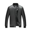 Spring And Autumn New Leather Jacket Men'S Jacket Three-Dimensional Embossed High-End Baseball Jersey Trendy Leather Jacket