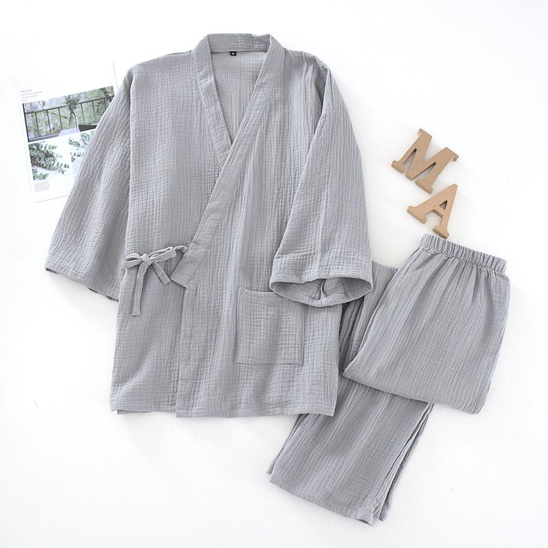 Plus Size Men's Cotton Linen Placket Long Sleeve Linen Hanfu Chinese Clothing Set Pants