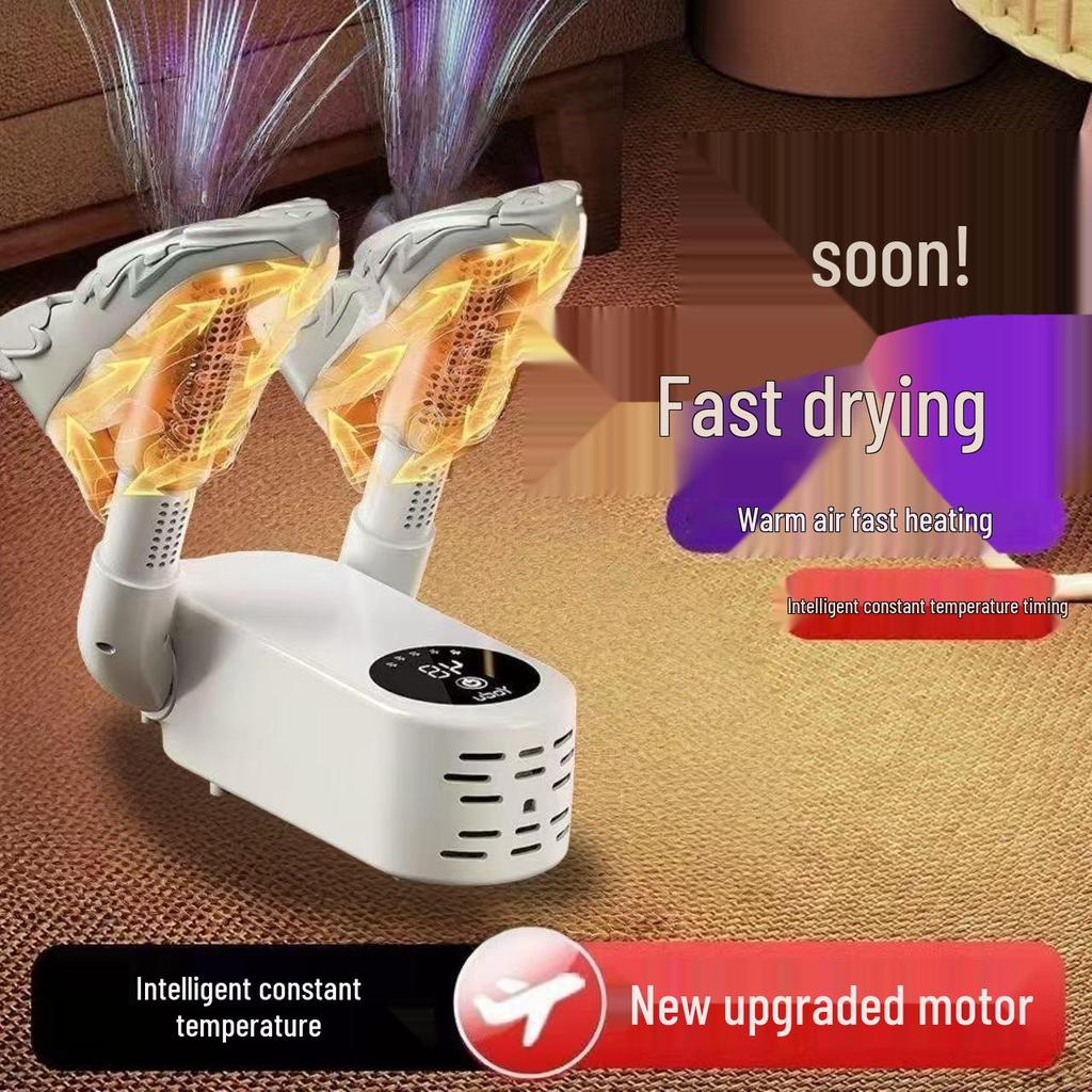 2025 Smart Dual-Use Shoe Dryer: Automatic Constant Temperature, Sterilizing & Deodorizing