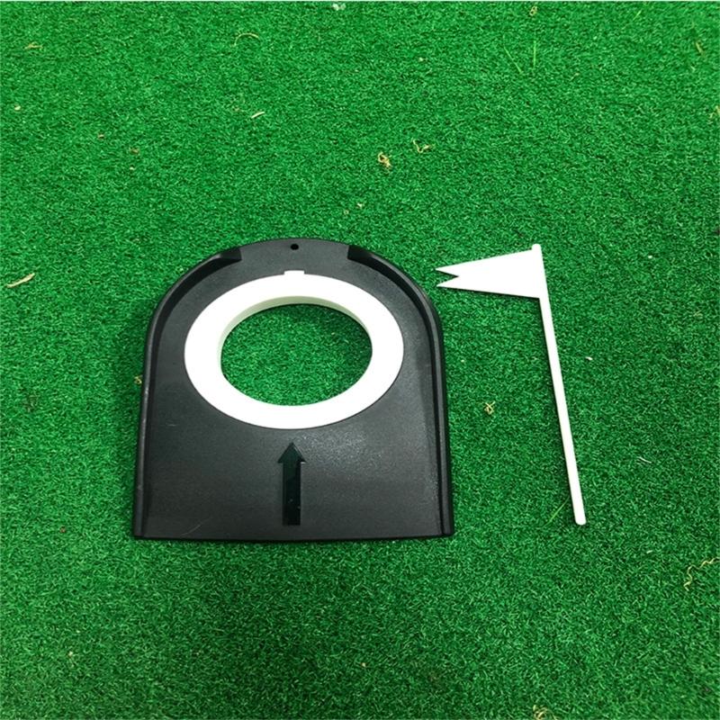 Golf Putting Practice Cup with Flags Indoor Golf Putting Hole Training Aids