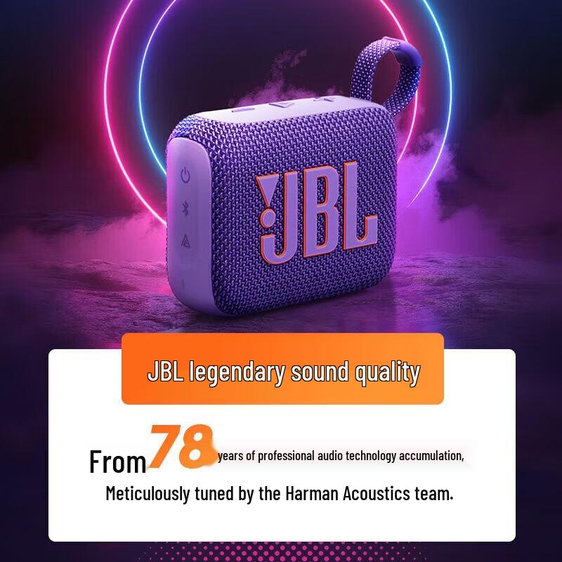 JBL GO 4 Portable Bluetooth Speaker