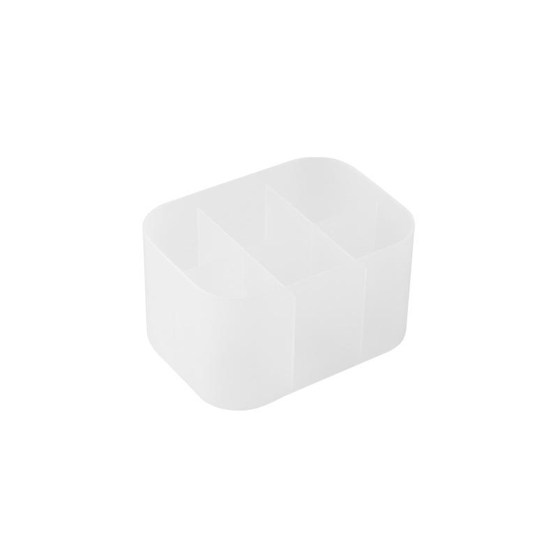 Коробки для хранения косметики, органайзер для ювелирных изделий, матовый прозрачный пластиковый настольный ящик для всякой всячины, классифицированные ящики для хранения