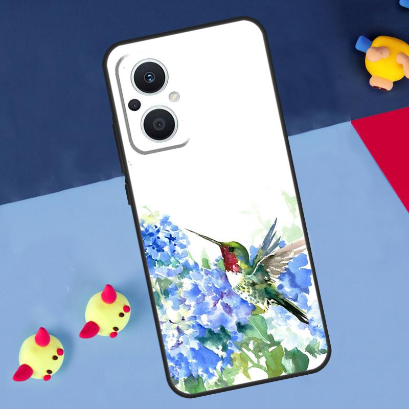 Колибри Для OPPO Reno 12F 13F 14F 11F 10 11 12 13 14 Pro 8T 7 8 Lite OPPO Find X9 X8 X6 X5 Pro Чехол