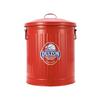 Dalton Mini Garbage Can M Size 6L Red I Want To Use Something That I Think Is Clean Because I Put Garbage In It Trash Can with Lid Tin Can Height