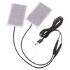 1Set Portable DIY USB Heating Heater Winter Warmer Plate for Pad Shoes Gloves