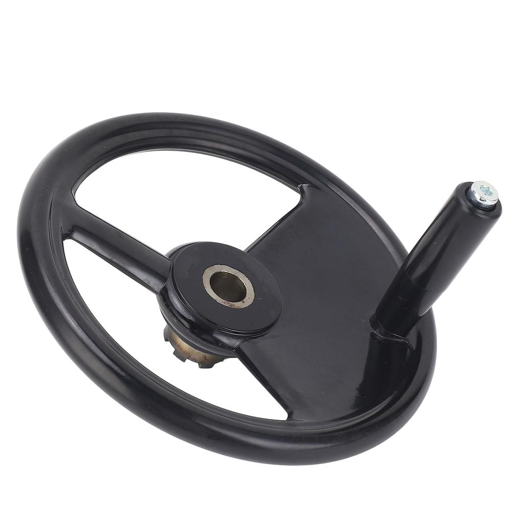 Milling Hand Wheel 22x250mm Engineering Plastics Multifunctional Round Shape Hand Wheel for Grinders