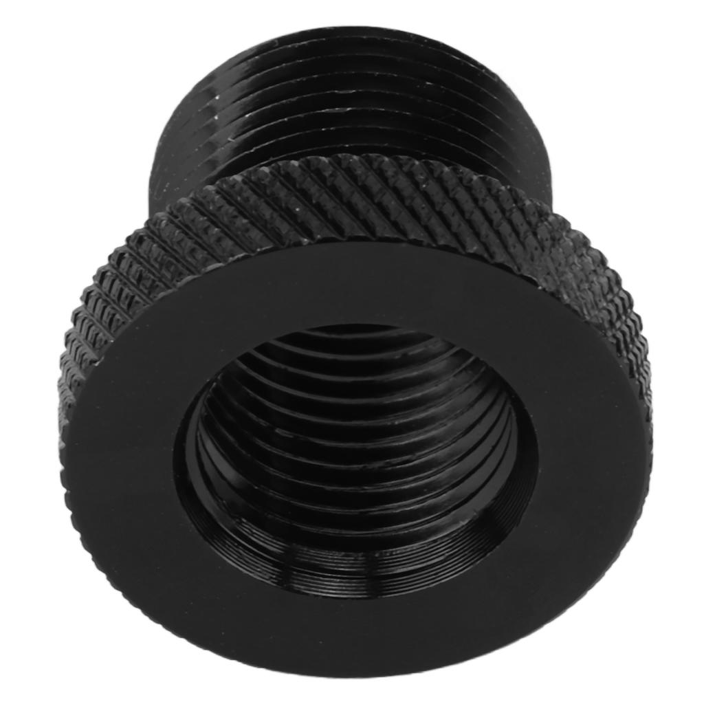 Адаптер масляного фильтра автомобиля Металлический Универсальный Автомобильный Черный Резьбовой Соединитель Автомобильные Аксессуары5 8 24 к 1 2 20