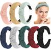 Women Headdress Solid Color Cloth Headband Girls Hairband Hair Hoop Female Hair Accessories