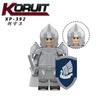 Kt1051 Средневековый Магический Кольцо Охранник Рыцарь Собранная Фигурка из Строительных Блоков Военная Игрушка