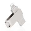 OLOEY 3-в-1 Вращающийся металлический USB-флеш-накопитель