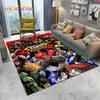 SF Retro Game Street Fighter Gamer Carpet Rug for Home Living Room Bedroom Sofa Doormat Decor,kids Area Rug Non-slip Floor Mat