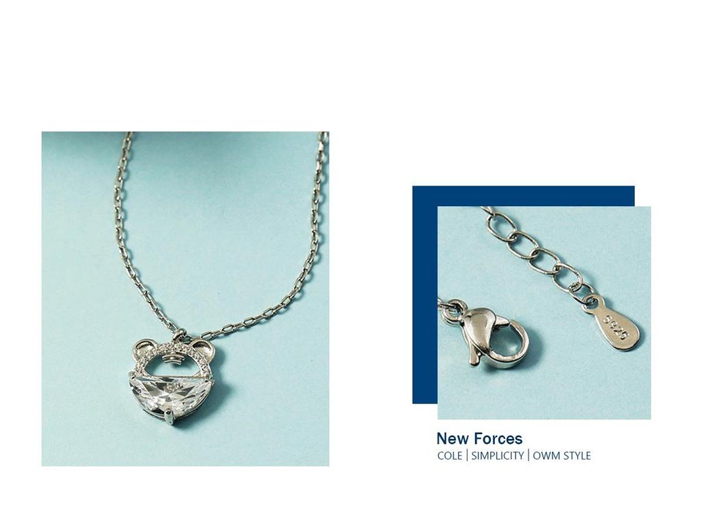 Очаровательное маленькое ожерелье с подвеской в виде тигра - Модная цепочка для ключиц для женских подарков на день рождения и Рождество