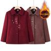 Winter Coat Women's Woolen Plush Top Wife Thickened Clothes New