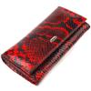Women's Wallet Made of Genuine Patent Leather with Snake Embossing CANPELLINI Wallet 21656 Multicolour