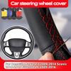 Стиль OEM Для Renault Megane 3 2009-2014 Scenic 2010-2015 Fluence ZE 2009-2016 Микрофибра Кожа Автомобильный Руль Чехол