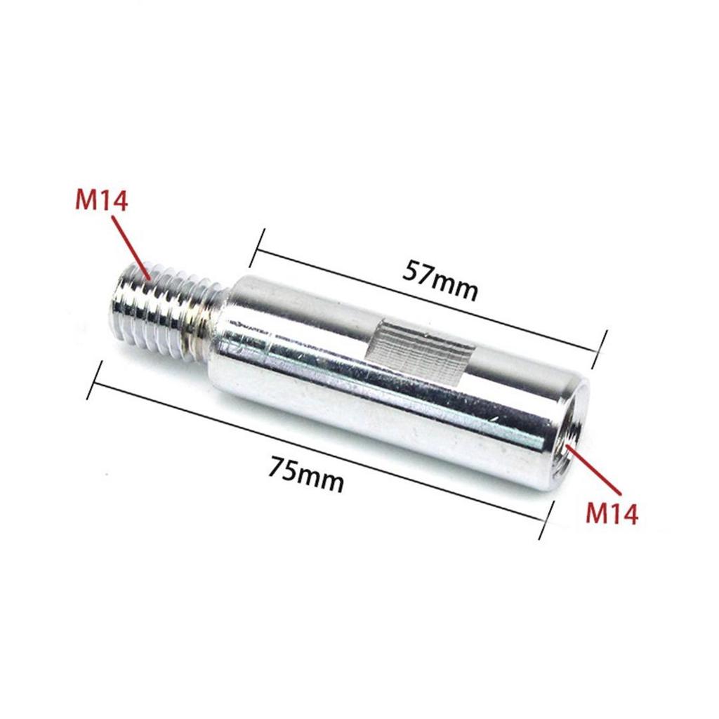 1 шт. Удлинитель для УШМ из стали 45#, Соединительный стержень, Адаптер, Стержень M14