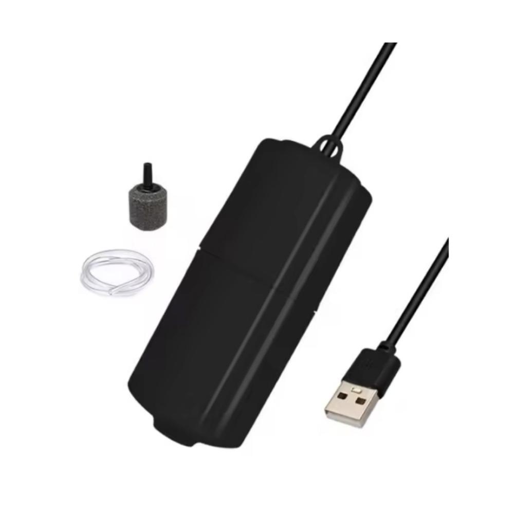 Эффективный мини-аквариумный воздушный насос 1,5 Вт Аэратор кислорода Портативный аэрационный насос Для домашнего аквариума