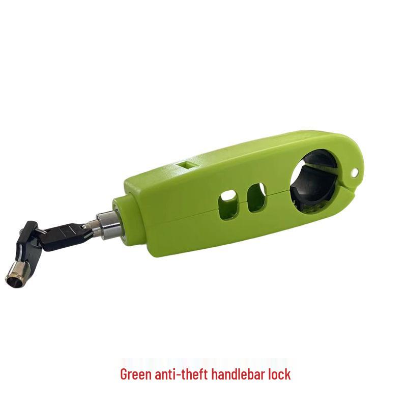 Универсальный противоугонный замок на руль и тормоз для электромобиля