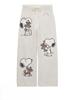 Длинные брюки PEANUTS JQD PWNP251032 OWHT F [мороженое пике] SNOOPY×BEAR женские