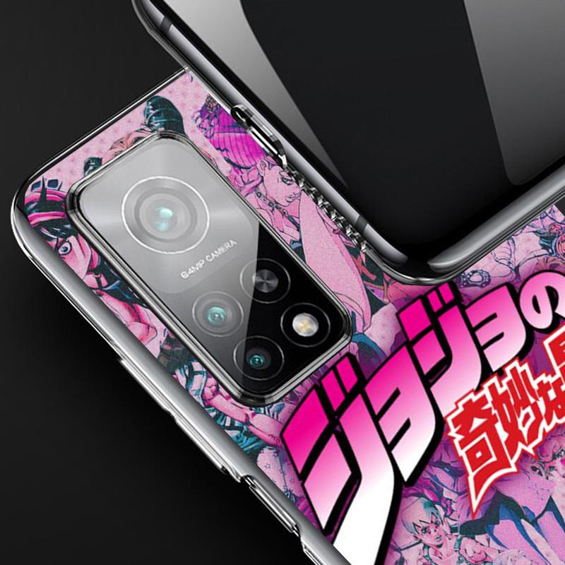 Все чехлы для телефона JoJo's Bizarre Adventure для Xiaomi Redmi Note 15 14 13 12S 12 11 Pro Plus 14S 11S 11E 10 10S 11T 5G Персонализированные