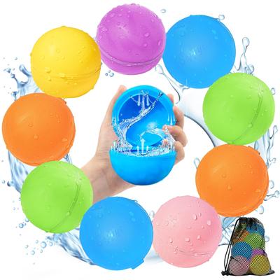 Водные шарики, Брызгалки, Игрушки для ванны, Многоразовые, Нелопающиеся водные шарики, Товары для игр на свежем воздухе, Водяные бомбочки, Товары для игр в парке, Лето