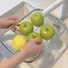 Stainless Steel Mesh Fruit Basket Rectangular Wire Storage Tray Easy Clean Draining Tray For Kitchen Vegetable Washing
