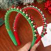 Thin Edges Christmas Jingling Bell Headband New Year Xmas Hairband Christmas Headwear  Headdress