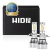 Светодиодные фары HID-ya H4, Сверхяркие, Тепло-белый/Галогенный цвет, Соответствуют техосмотру, 28 500 кд (Кандела), 12В, Набор из 2 шт., Серия А