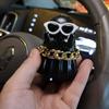 Xiaomi Статуэтка милого призрака со средним пальцем Фигурки маленьких страшных призраков Хэллоуин Домашние украшения Маленький подарок для друга