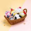 Плюшевый брелок-брелок на шариковой цепочке для скейтбордиста Sanrio My Melody Костюм еды ZNKH1K-A