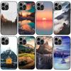 Applicable To IPhone16 New Sea Sunset X Landscape Mobile Phone Case Nature Phone Case