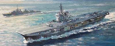 Imperial Hobby Productions Масштабный пластиковый набор авианосца Королевского флота HMS Glory 1945 IHP7003 1/700